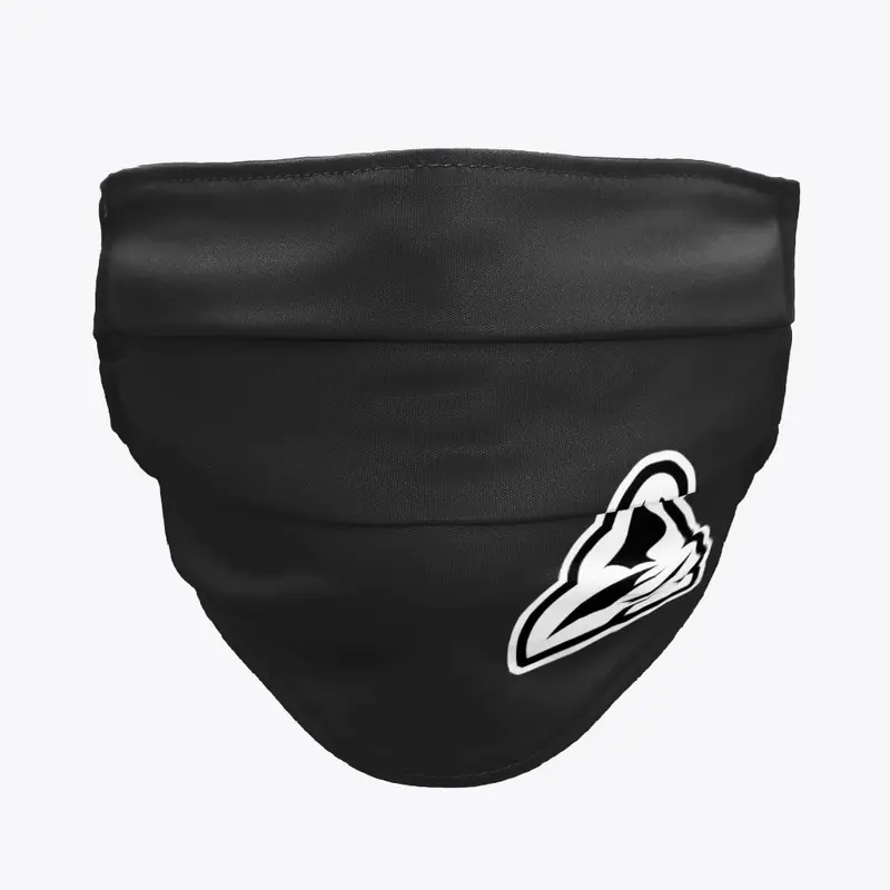 Fluffule Logo Face Mask (Black)