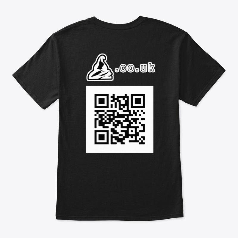 CS QR Code T-Shirt (Black)