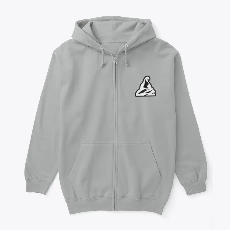 Fluffule Logo Unisex Zip-Up Hoodie