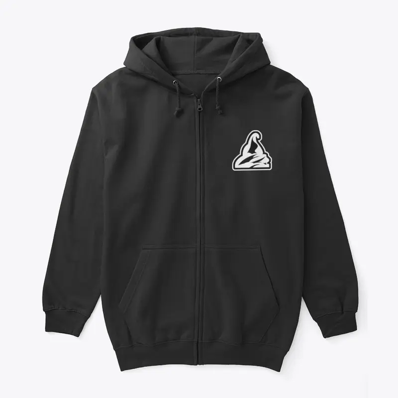 Fluffule Logo Unisex Zip-Up Hoodie