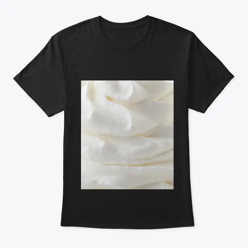 Whipped Cream T-Shirt (Black)