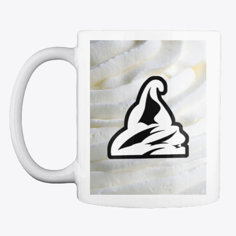 Fluffule Logo Mug (Whipped Cream)